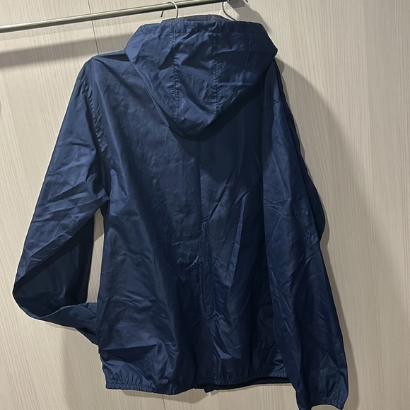 NWOT Chaps men's spring light weight jacket navy blue size L full zip. - Picture 7 of 7